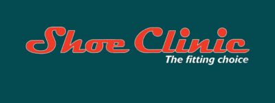 Shoe Clinic logo, trusted footwear specialist supporting the Coastal Five.